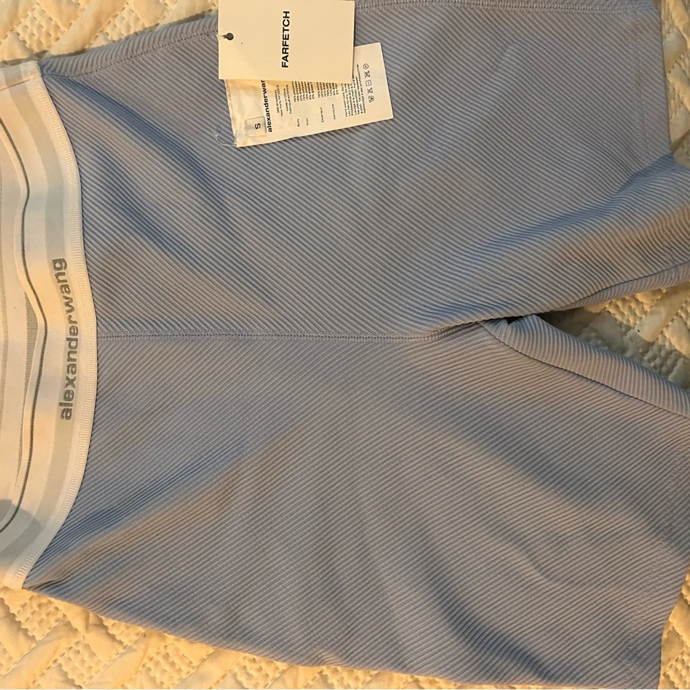 Alexander Wang Reflective Biker Tights